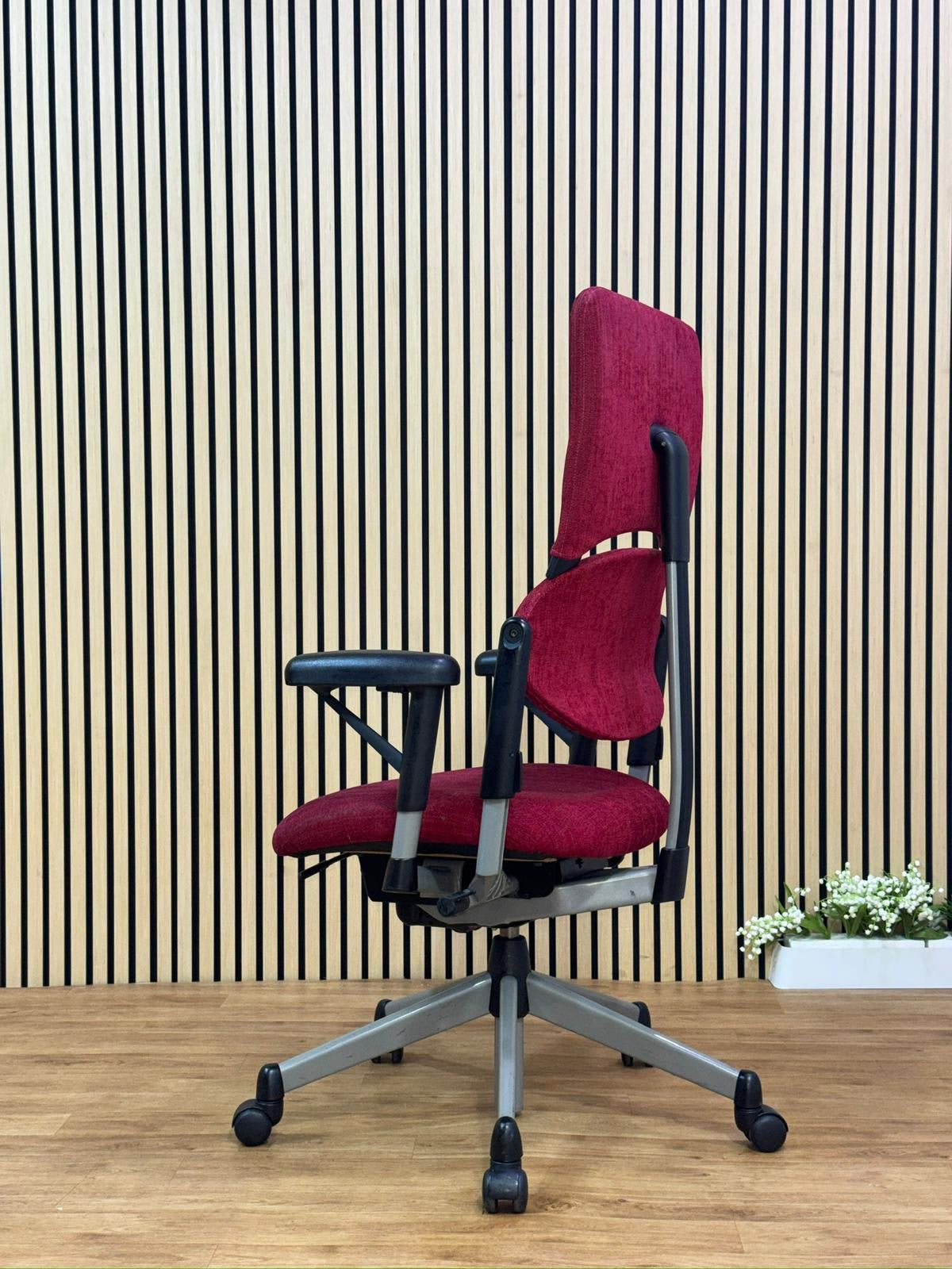 Steelcase Please V1 Task Chair / Red / Fully Adjustable / UK Delivery 🚚