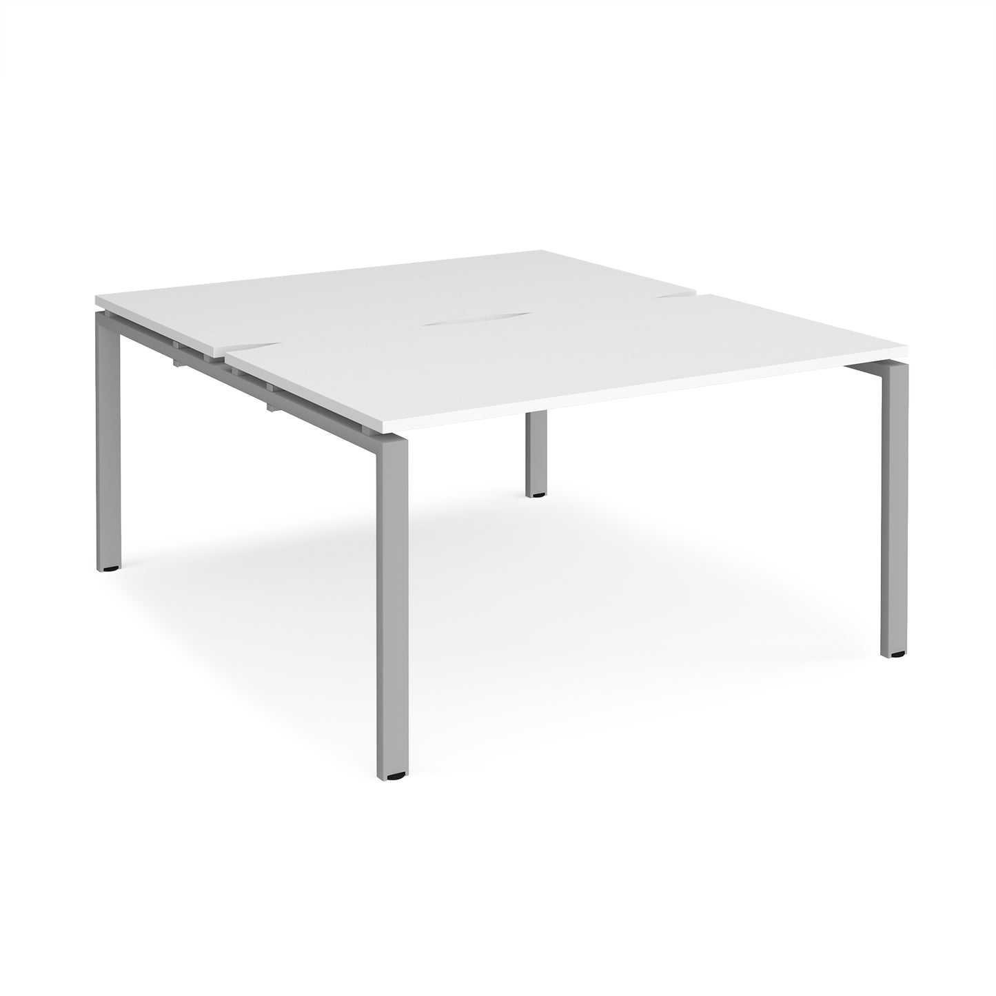 Adapt back to back desks 1600mm deep - E1416-S-WH