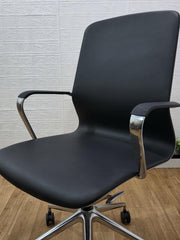 Dynamic Lucia Executive Office Chair Seat Height, Back Recline