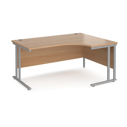 Maestro 25 cantilever right hand ergonomic desk - MC16ERSB
