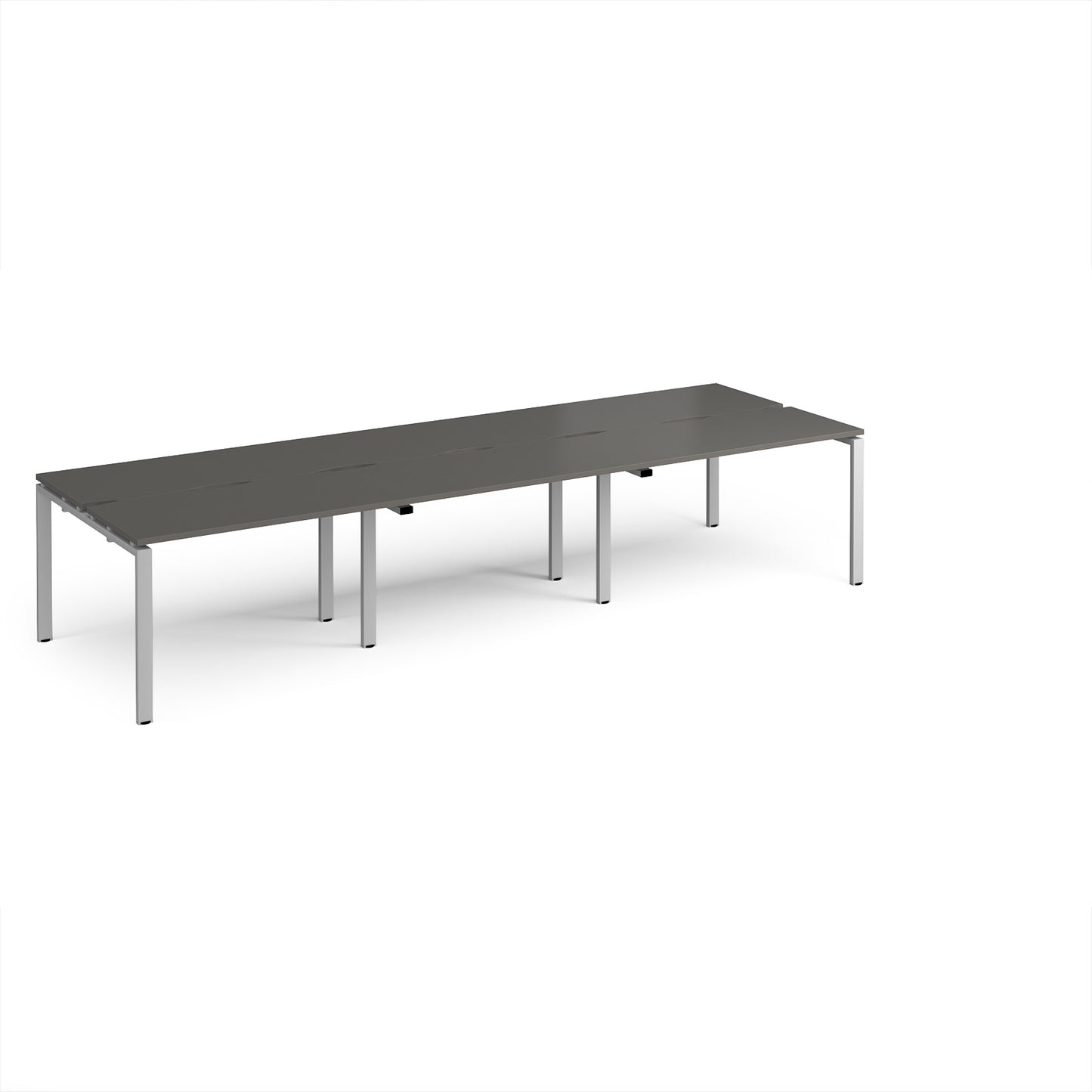 Adapt triple back to back desks 1200mm deep - E3612-S-OG