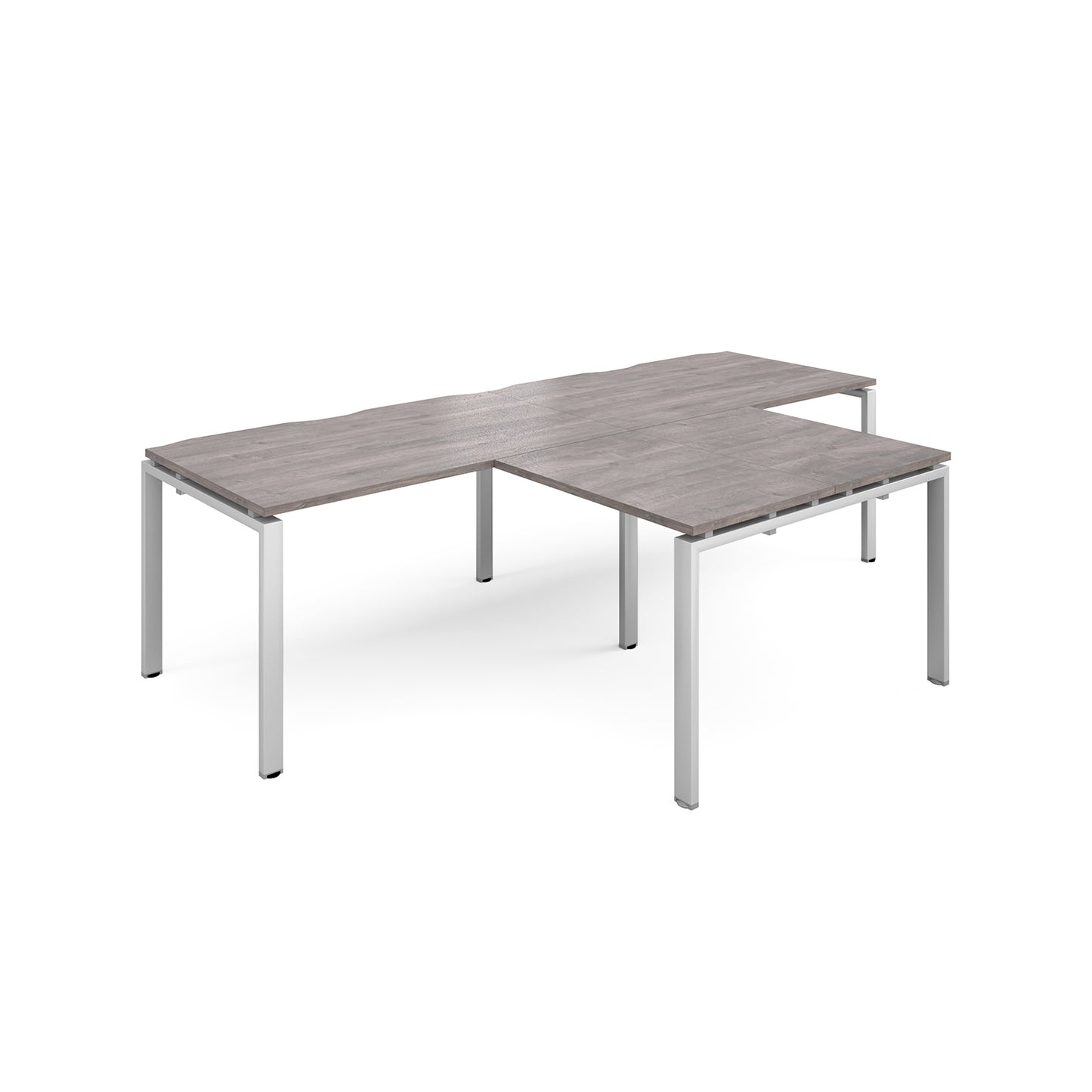 Adapt double desk with returns - ER2888-S-GO