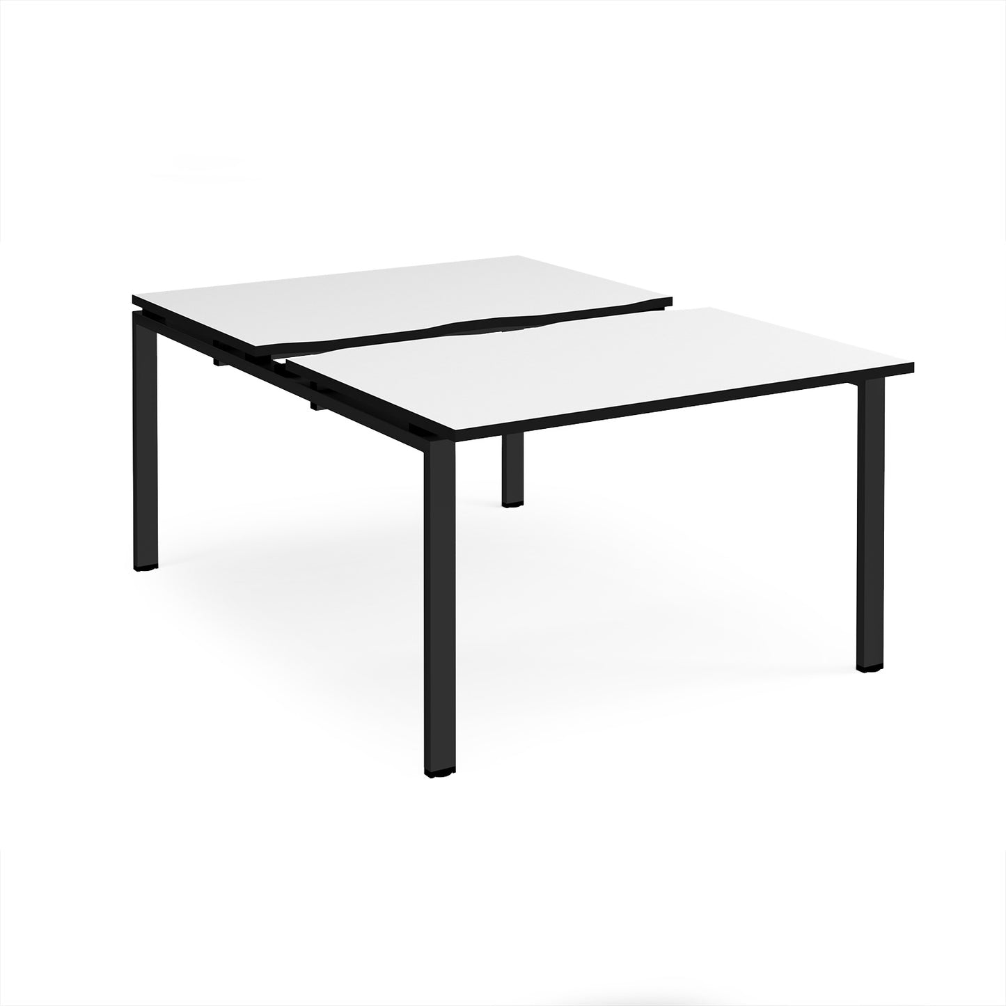 Adapt sliding top B2B desks 1600mm deep - STE1216-K-WK