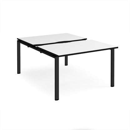 Adapt sliding top B2B desks 1600mm deep - STE1216-K-WK