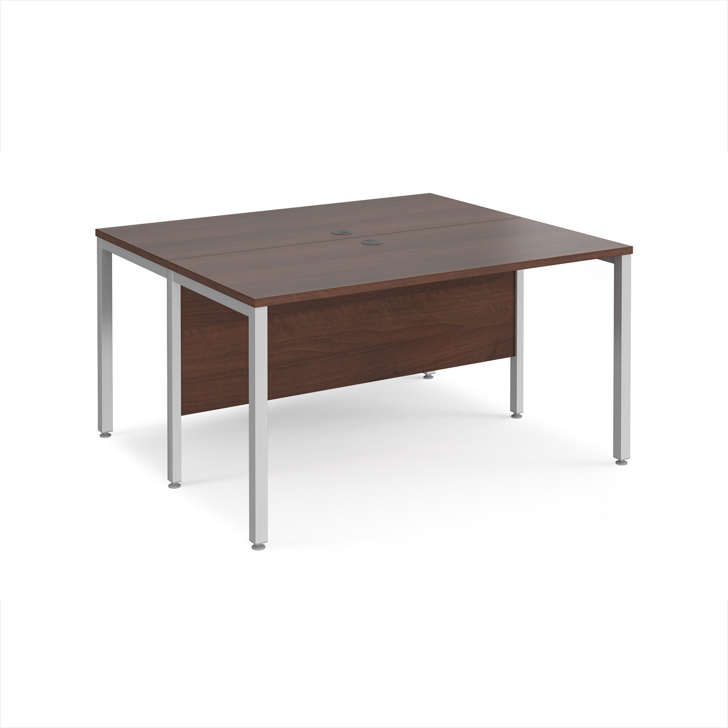 Maestro 25 bench back to back straight desks 1200mm - MB1412BSW