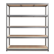 RB Boss 5x Tier Shelving Unit - 1800x1600x600mm 250kgs UDL - Galvanised