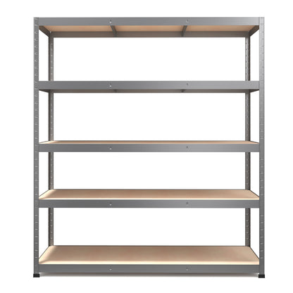 RB Boss 5x Tier Shelving Unit - 1800x1600x600mm 250kgs UDL - Galvanised