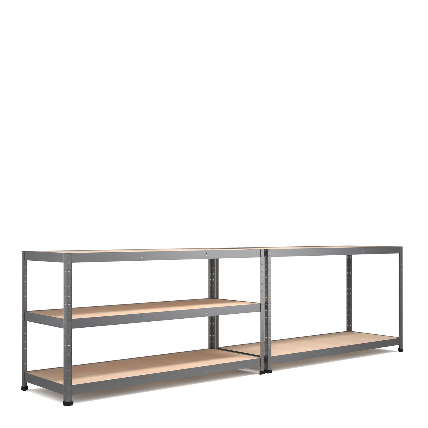 RB Boss 5x Tier Shelving Unit - 1800x1600x600mm 250kgs UDL - Galvanised
