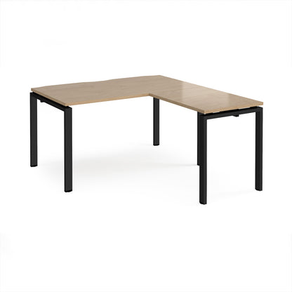 Adapt straight desk with return - ER1488-K-KO