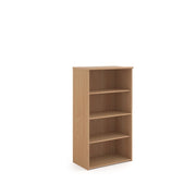 Universal Office Bookcase Storage Units – 740mm to 2140mm High with 1–5 Adjustable Shelves – Multiple Colours Available