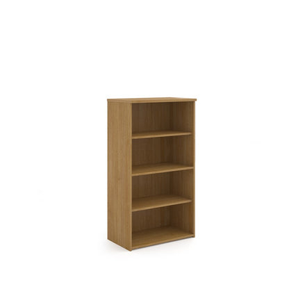 Universal Office Bookcase Storage Units – 740mm to 2140mm High with 1–5 Adjustable Shelves – Multiple Colours Available