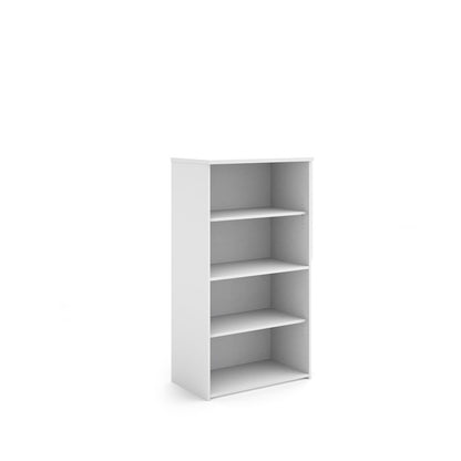 Universal Office Bookcase Storage Units – 740mm to 2140mm High with 1–5 Adjustable Shelves – Multiple Colours Available