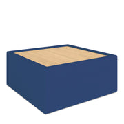 Contemporary Modular Fabric Table Unit with Beech Top