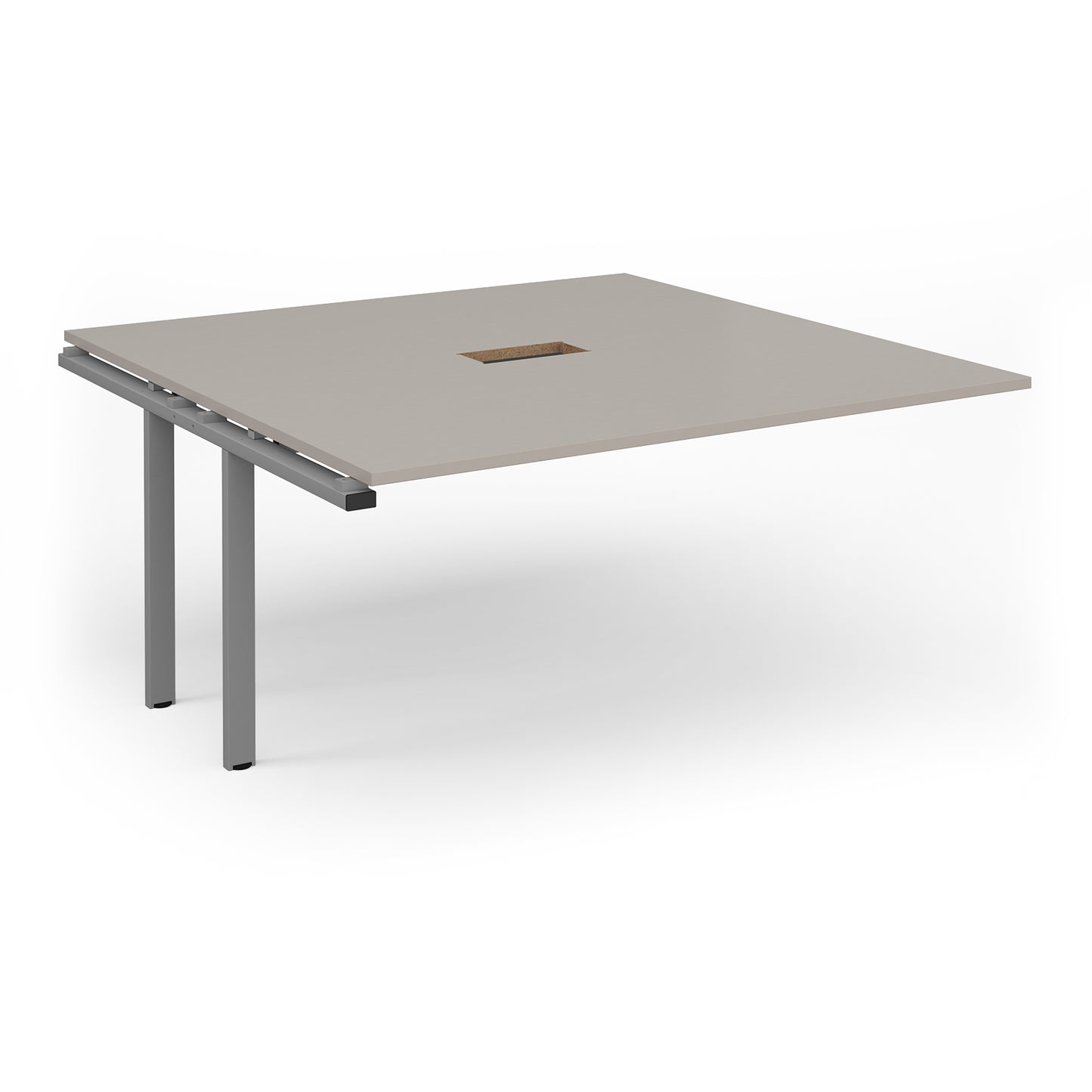 Adapt square power ready add-on boardroom table - EBT1616-AB-CO-S-LG