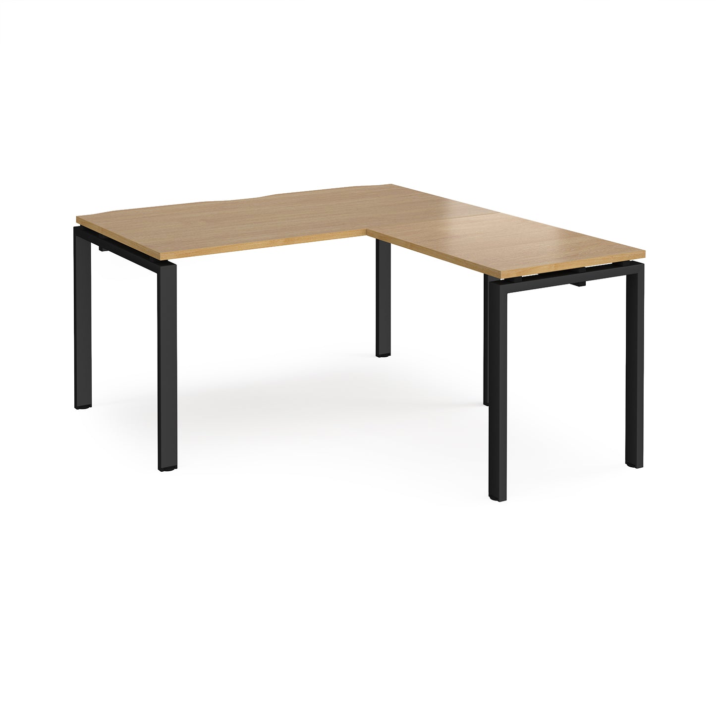 Adapt straight desk with return - ER1488-K-O