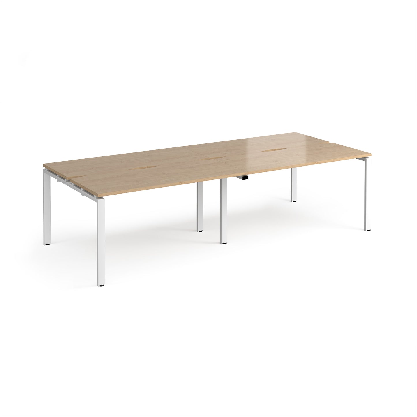 Adapt double back to back desks 1200mm deep - E2812-WH-KO