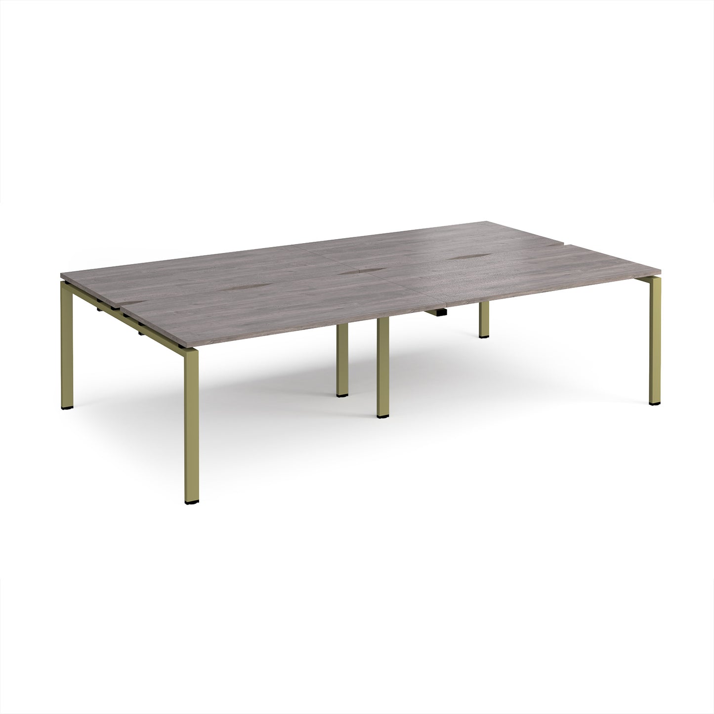 Adapt double back to back desks 1600mm deep - E2816-GN-GO