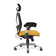 Ergonomic Luxury High Back Executive Mesh Chair with Chrome Base Certified for 24 Hour Use