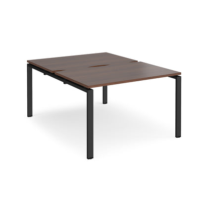 Adapt back to back desks 1600mm deep - E1216-K-W