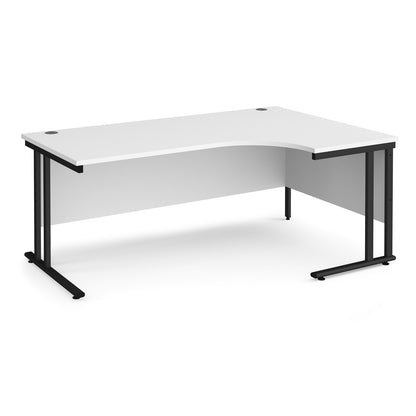 Maestro 25 cantilever right hand ergonomic desk - MC18ERKWH