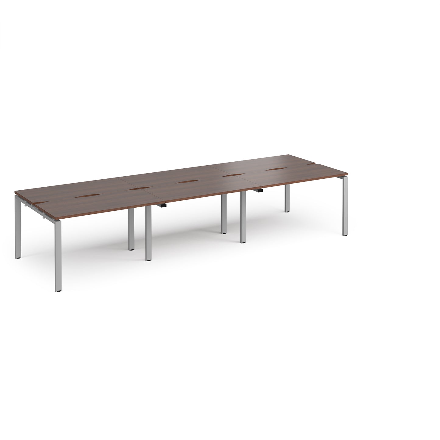 Adapt triple back to back desks 1200mm deep - E3612-S-W