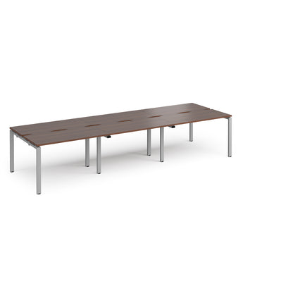 Adapt triple back to back desks 1200mm deep - E3612-S-W