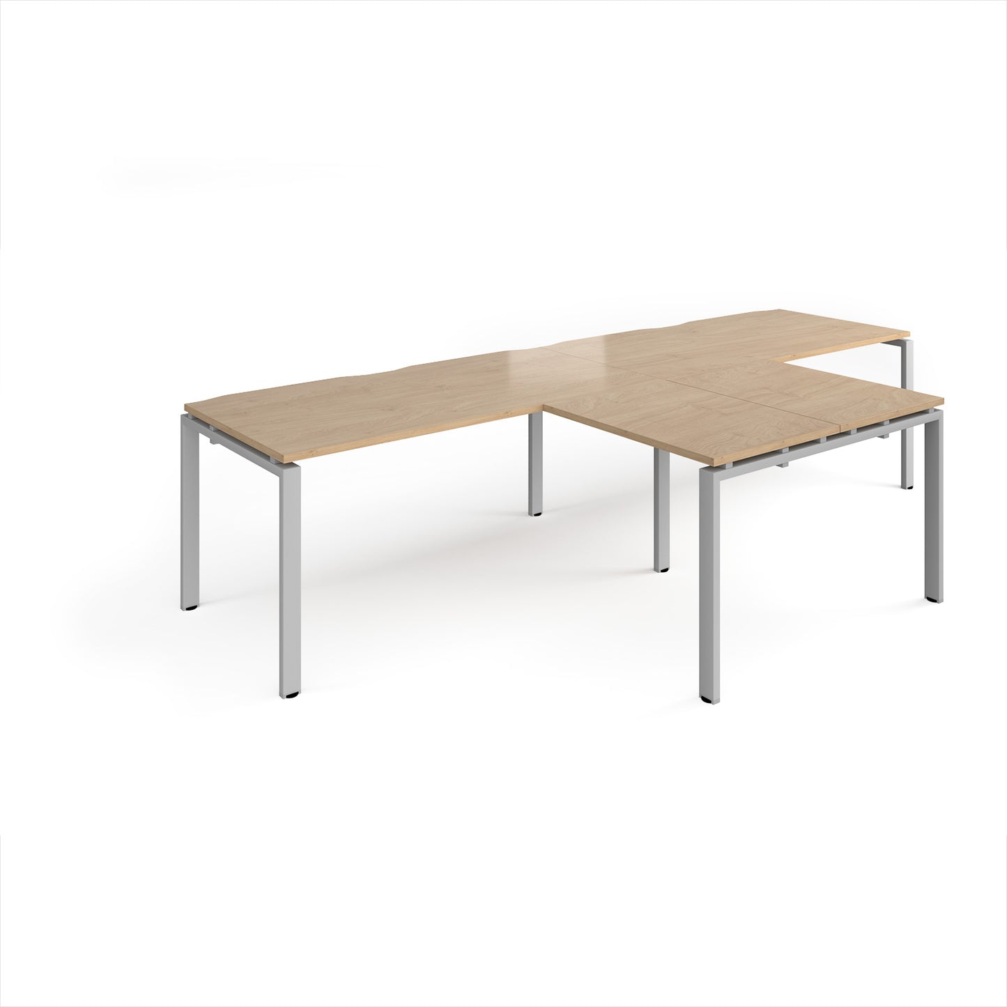 Adapt double desk with returns - ER3288-S-KO
