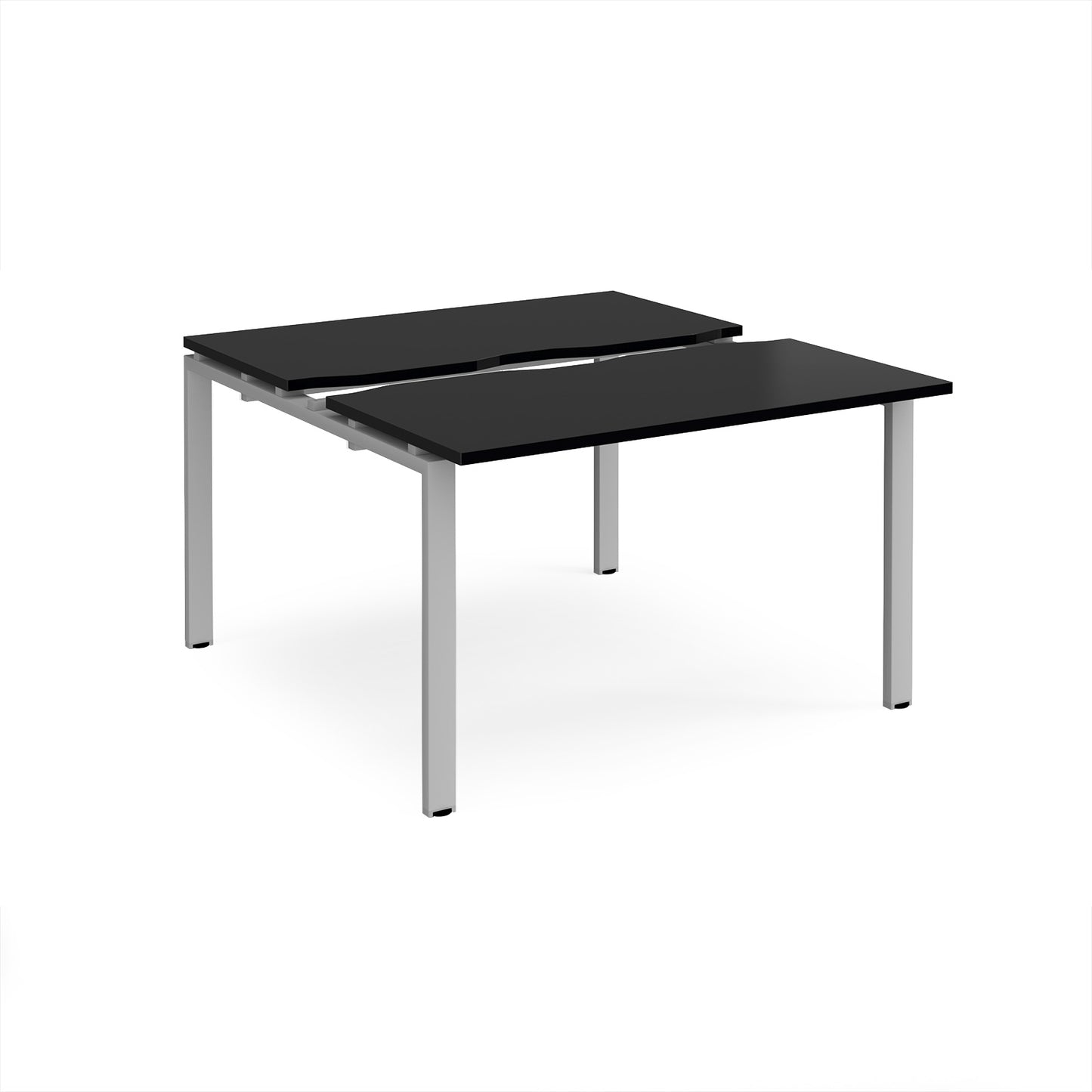 Adapt sliding top B2B desks 1200mm deep - STE1212-S-BK