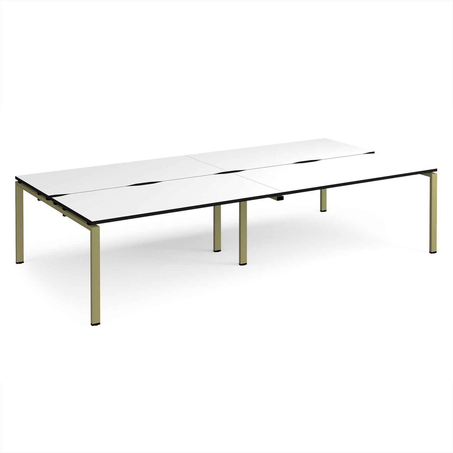 Adapt double back to back desks 1600mm deep - E3216-GN-WK