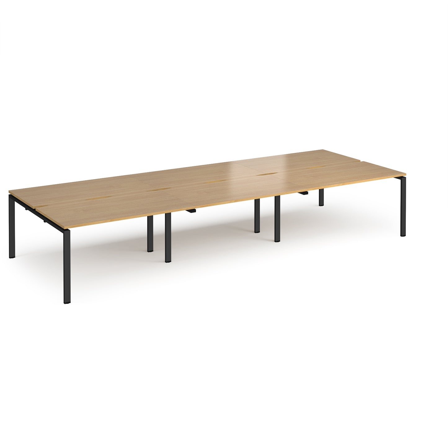 Adapt triple back to back desks 1600mm deep - E4216-K-O