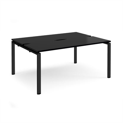 Adapt back to back desks 1200mm deep - E1612-K-BK