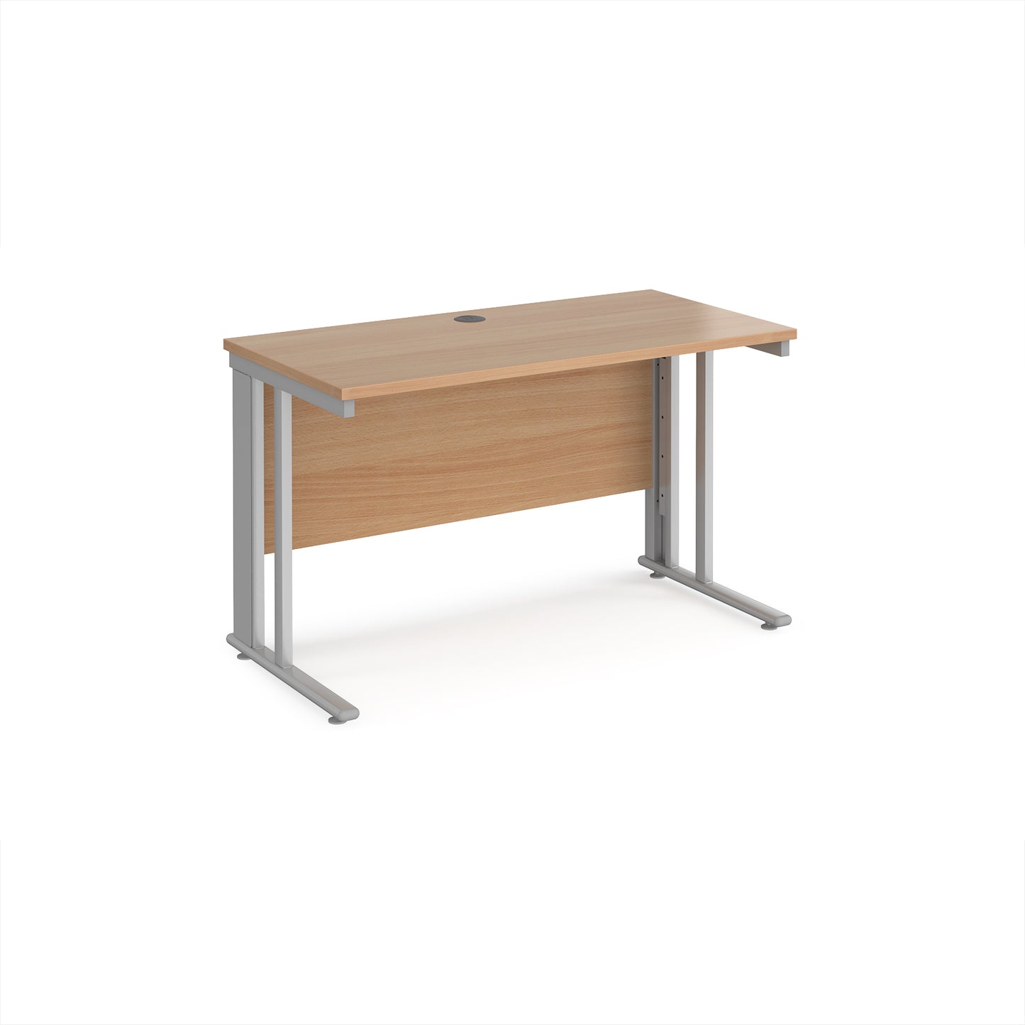 Maestro 25 cable managed 600mm deep desk - MCM612SB