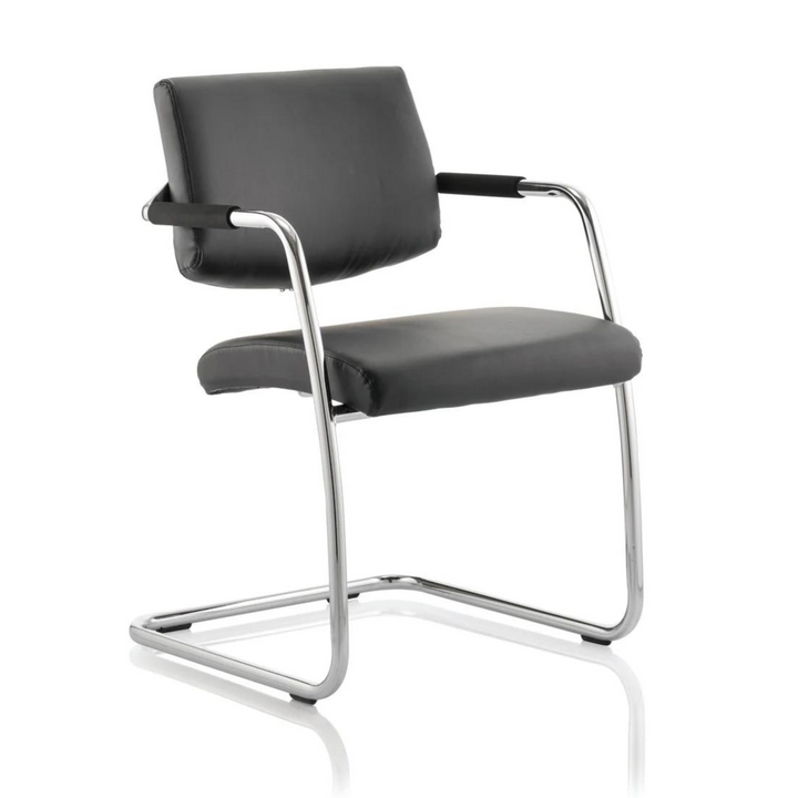Havanna Medium Back Cantilever Visitor Chair with Arms