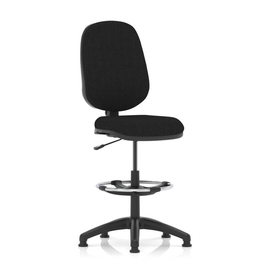 Eclipse Plus I Medium Back Task Operator Office Chair with Hi Rise Draughtsman Kit
