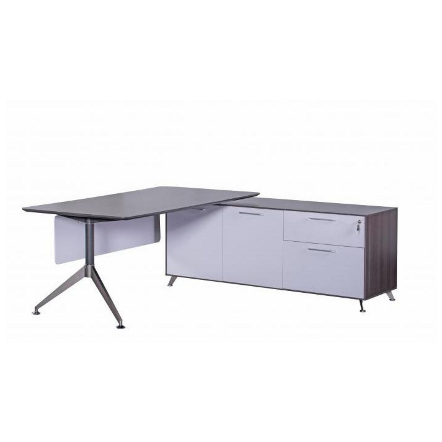 Executive Desk With Right Hand Return Unit