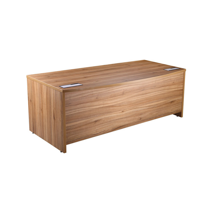 Executive Straight Desk In American Black Walnut