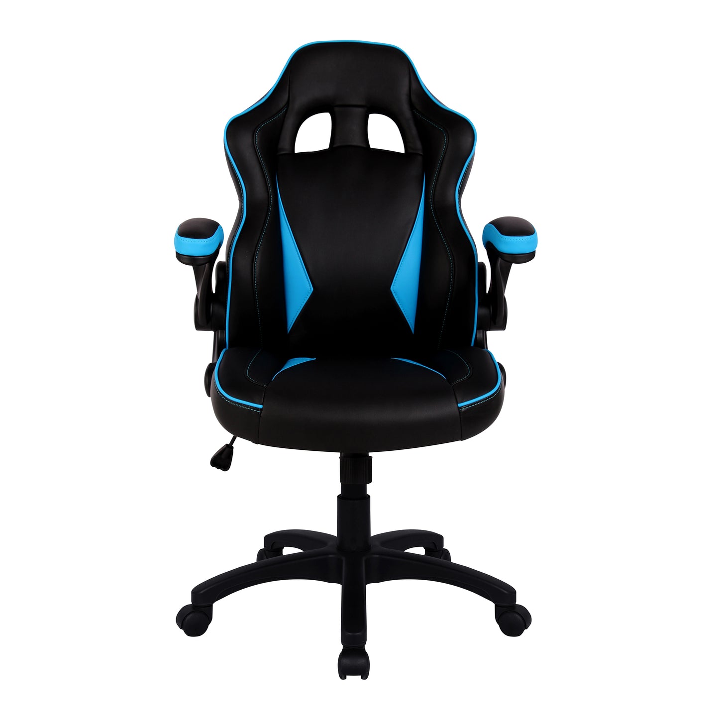 Predator Ergonomic Gaming Chair with Folding Arms and Lumbar Support