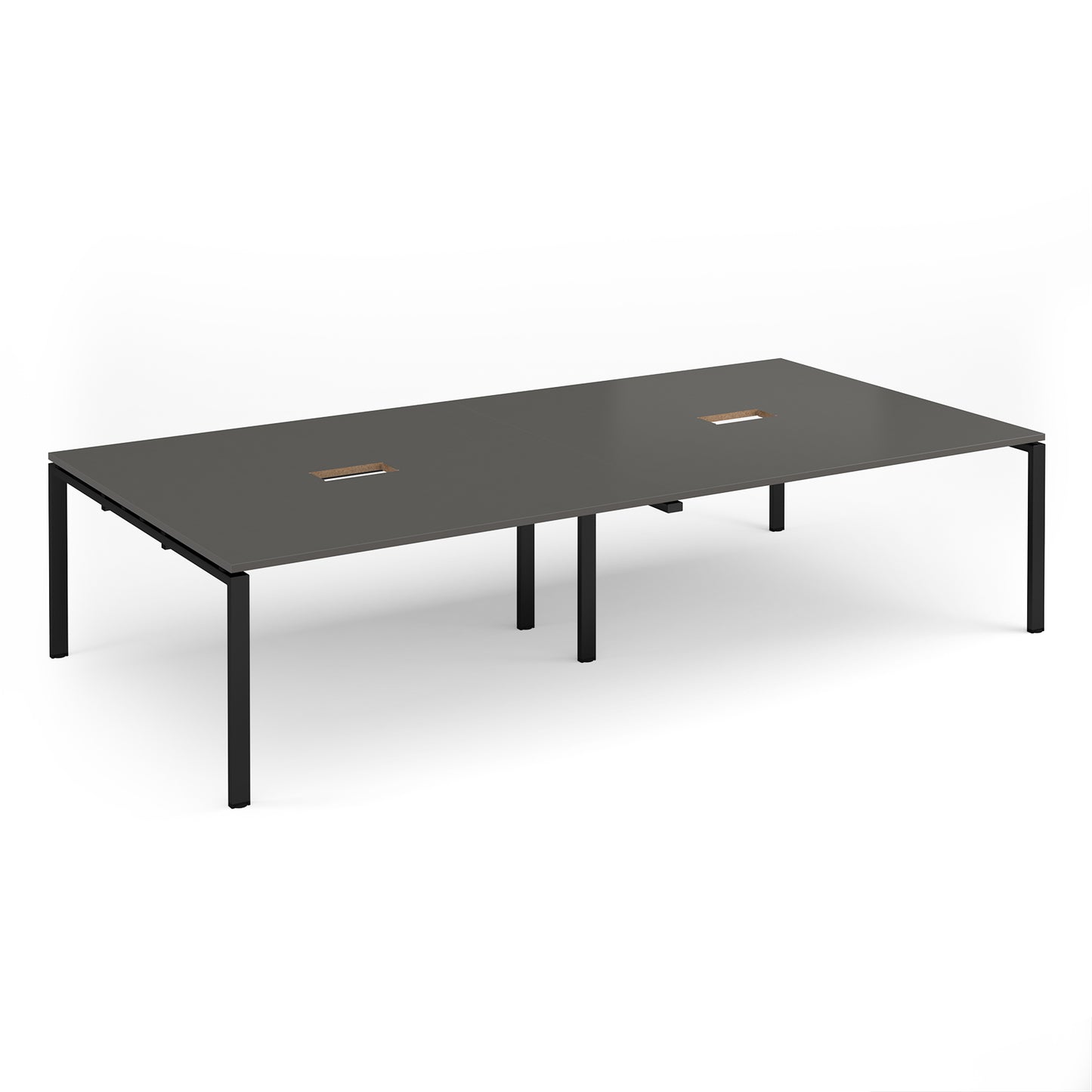 Adapt rectangular power ready boardroom table - EBT3216-CO-K-OG
