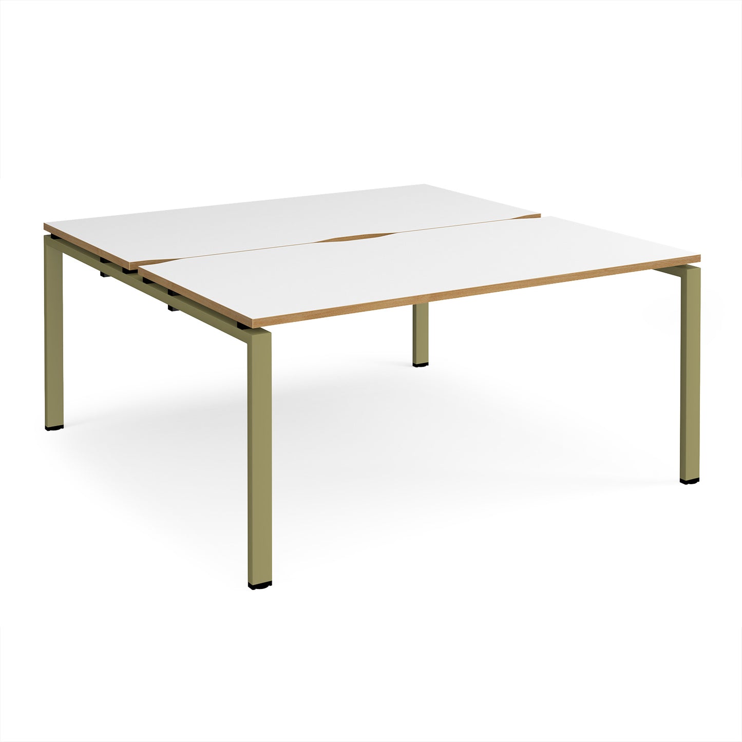 Adapt back to back desks 1600mm deep - E1616-GN-WO