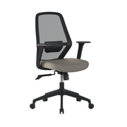 High Back Mesh Chair with Two Tone Design, Moulded Foam Seat Cushion for 10 Hour Usage Time and Back Tilt Mechanism