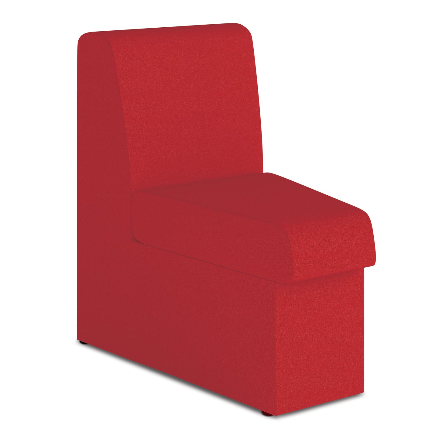 Contemporary Modular Fabric Low Back Sofa