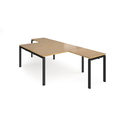 Adapt back to back desk with return - ER14168-K-O