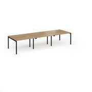 Connex Plus Goal Post Double Back to Back Desks 1200mm deep