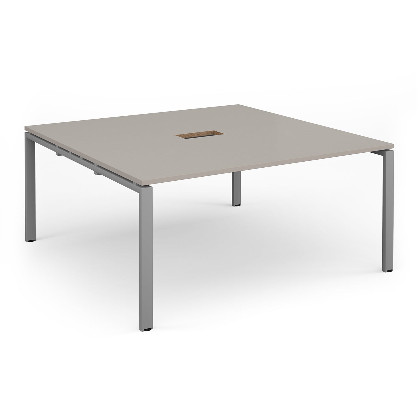 Adapt square power ready boardroom table - EBT1616-CO-S-LG