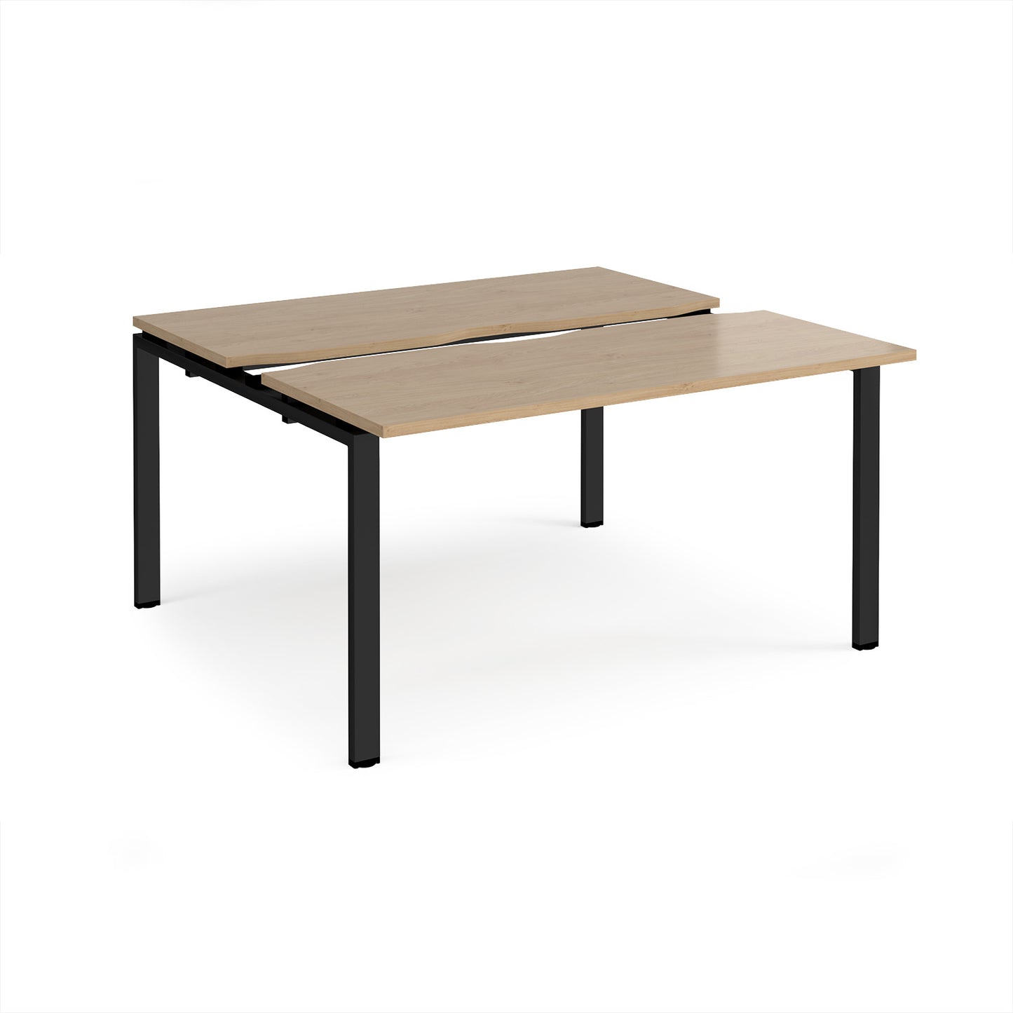 Adapt sliding top B2B desks 1200mm deep - STE1412-K-KO