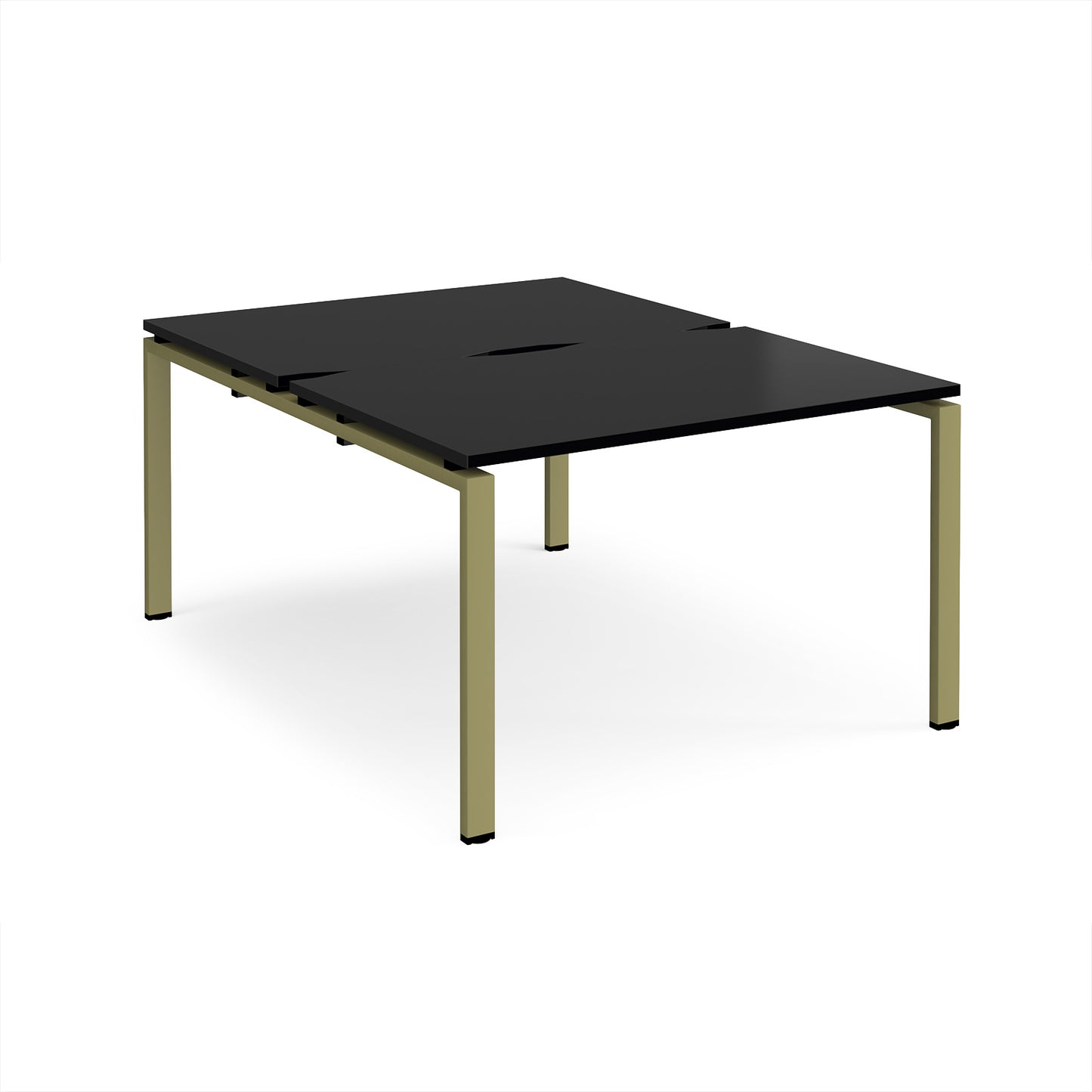 Adapt back to back desks 1600mm deep - E1216-GN-BK