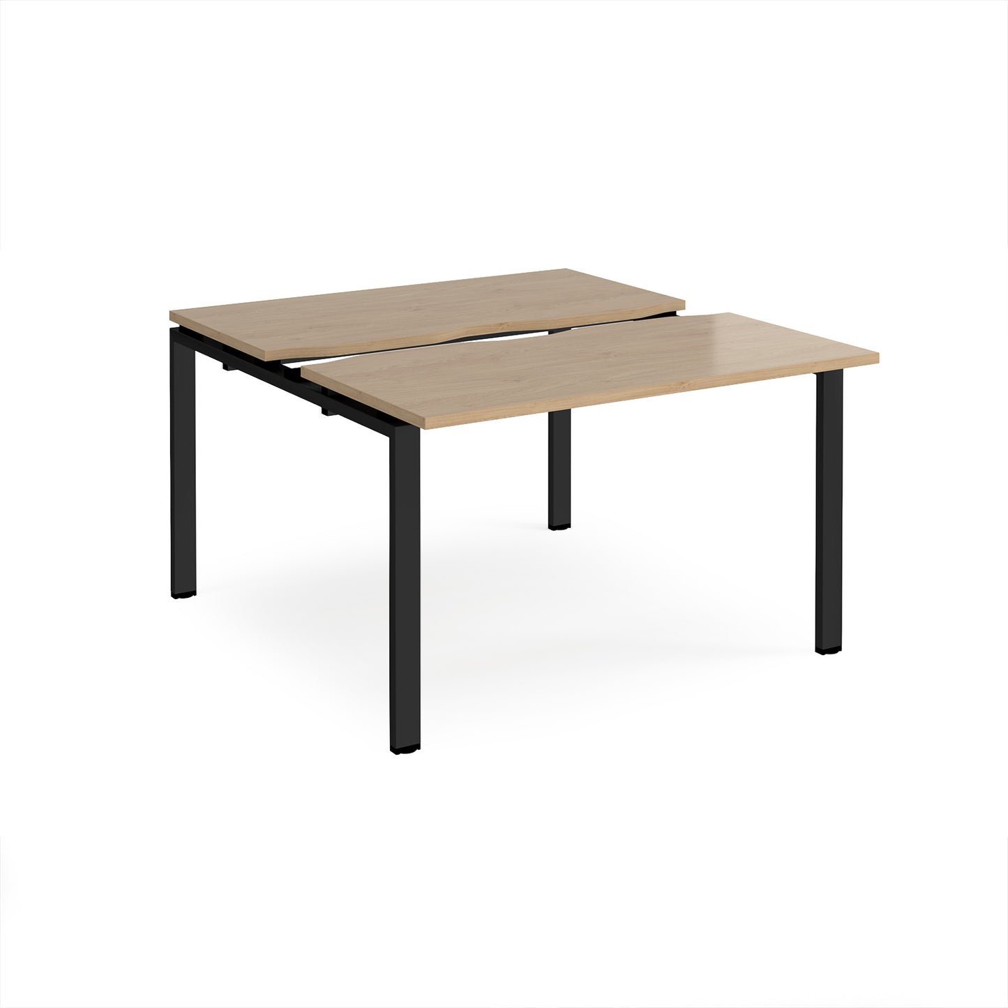 Adapt sliding top B2B desks 1200mm deep - STE1212-K-KO