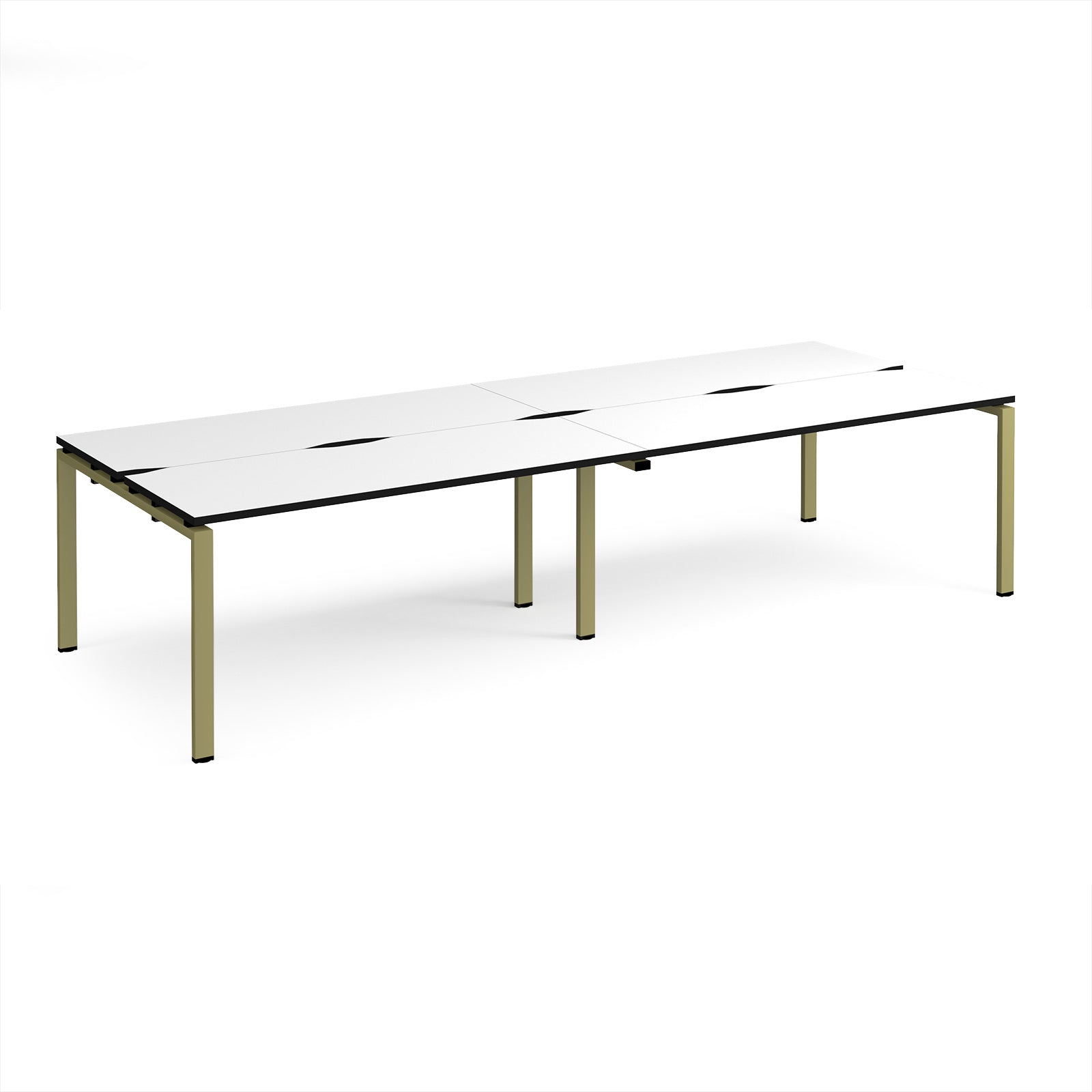 Adapt double back to back desks 1200mm deep - E3212-GN-WK
