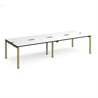Adapt double back to back desks 1200mm deep - E3212-GN-WK