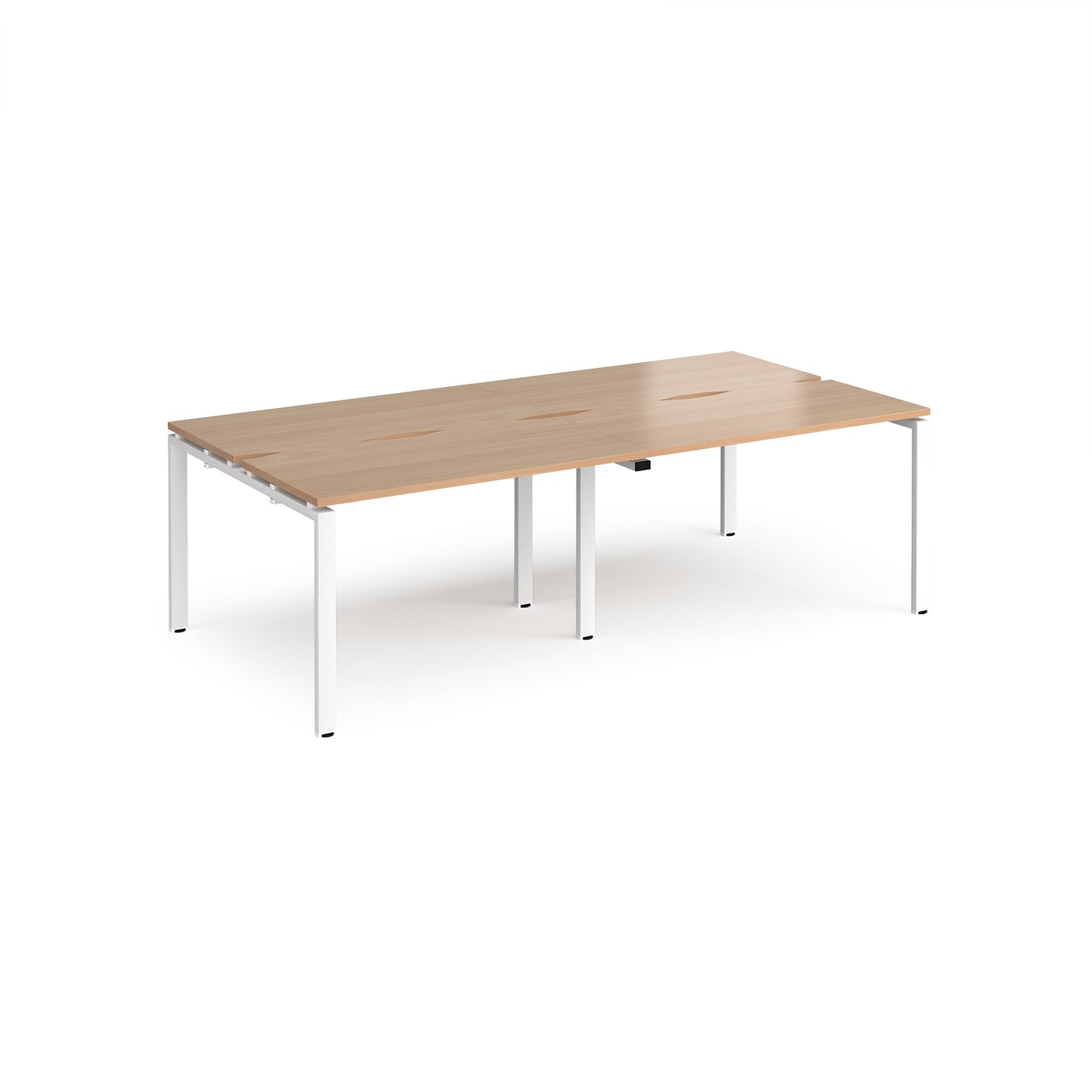 Adapt double back to back desks 1200mm deep - E2412-WH-B
